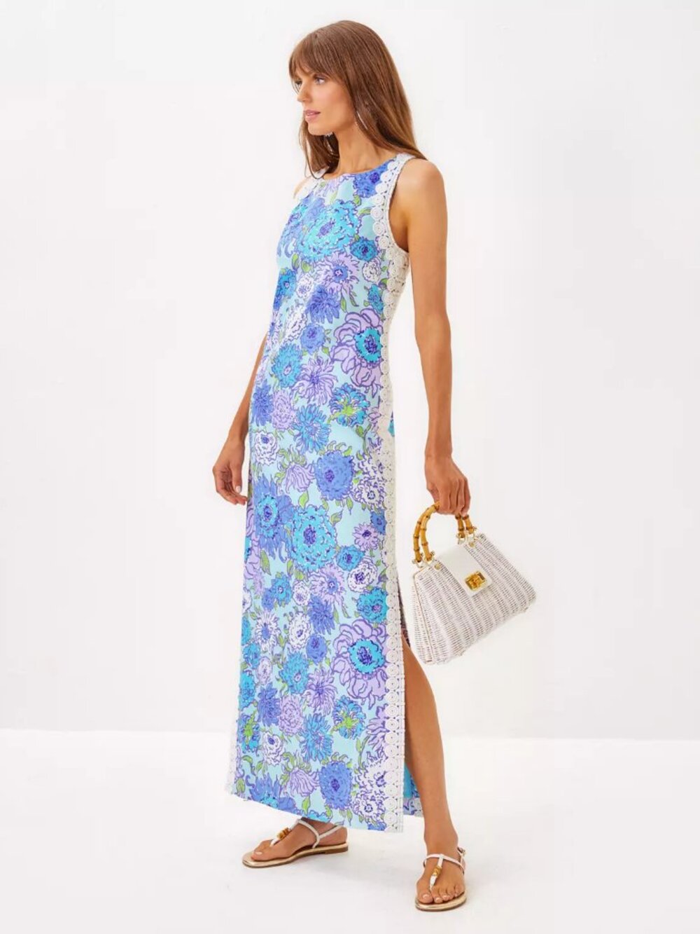 Lily Pulitzer Floral Maxi Shift Dress